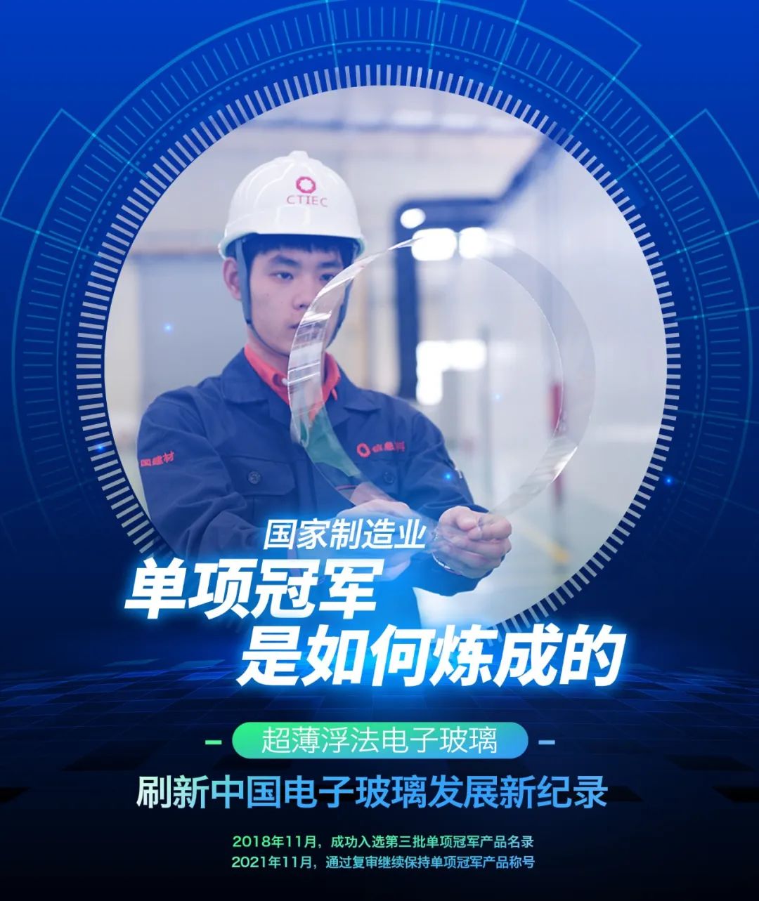 		制造业单项冠军“炼成记” | 超薄玻璃透出“黑科技”，，，，，勇做立异自强“排头兵”_市场绩效_CA88集团有限公司	