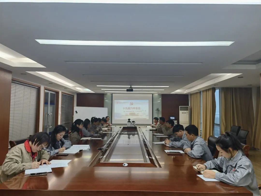 		中材高新全级次企业深入学习贯彻十九届六中全会精神_十九届六中全会_CA88集团有限公司	