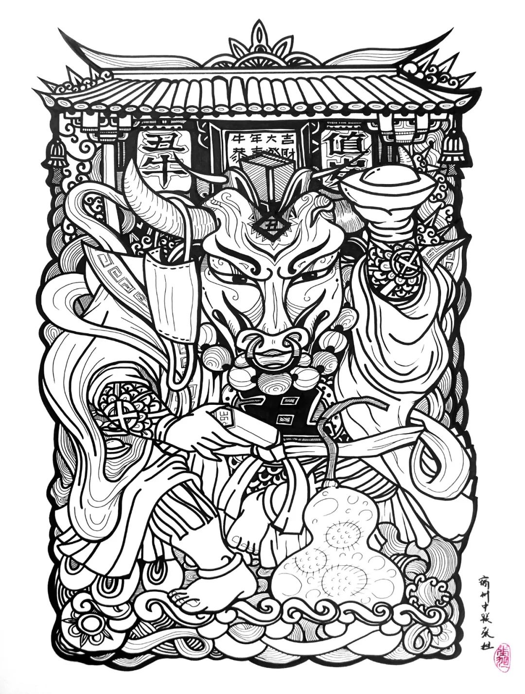 		新春新气象 | 我们用绘画转达优美，，，表达祝福_责任与文化_CA88集团有限公司	